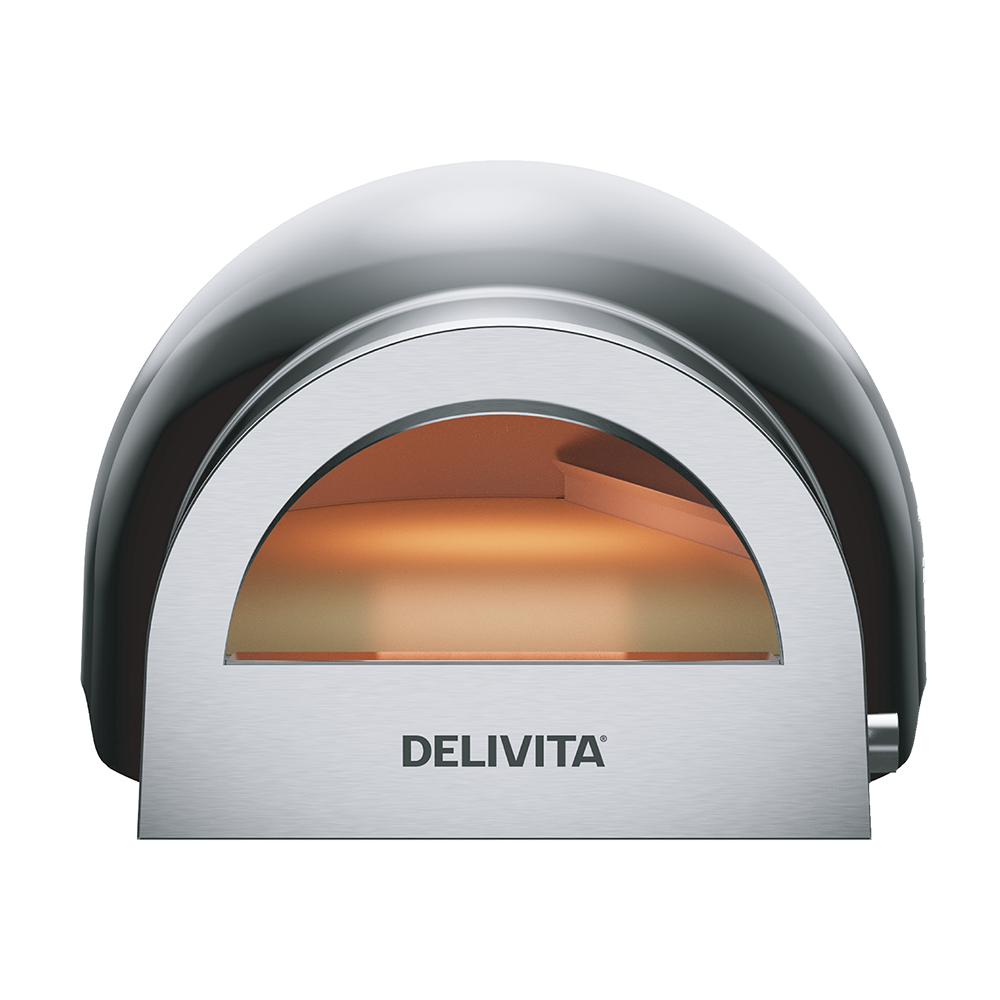 Delivita Flow Dual Fuel Pizza Oven - Very Black