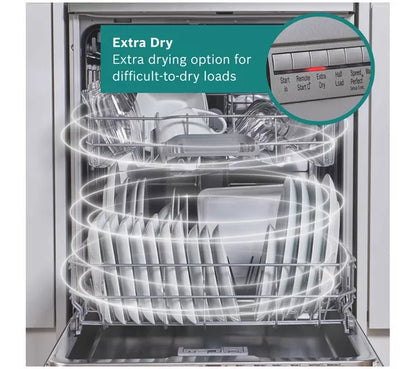 BOSCH Series 4 SMH4HVX14G Full-size Fully Integrated WiFi-enabled Dishwasher