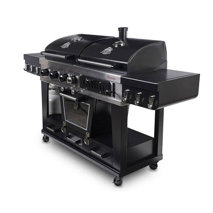 Pit Boss Memphis Ultimate Combo Gas and Charcoal Grill With Regulator And Cover