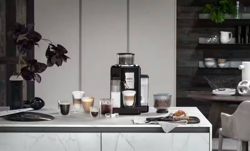 De'Longhi Rivelia EXAM440.55.B Bean-to-Cup Automatic Coffee Machine - Black