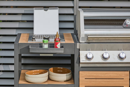 Grillstream Sanctuary Oak 6 Burner Outdoor Kitchen