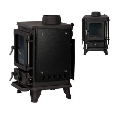 Salamander Hobbit Stove Smoke Exempt Multifuel Wood Burning Stove 4kW DEFRA ECODESIGN VARIANT